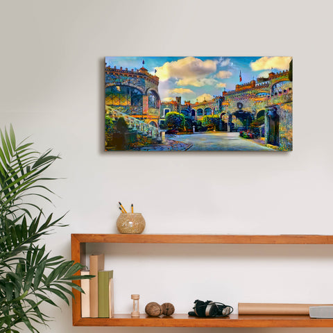 Image of 'Guanajuato Mexico Castillo de Santa Cecilia interior' by Pedro Gavidia, Canvas Wall Art,24 x 12