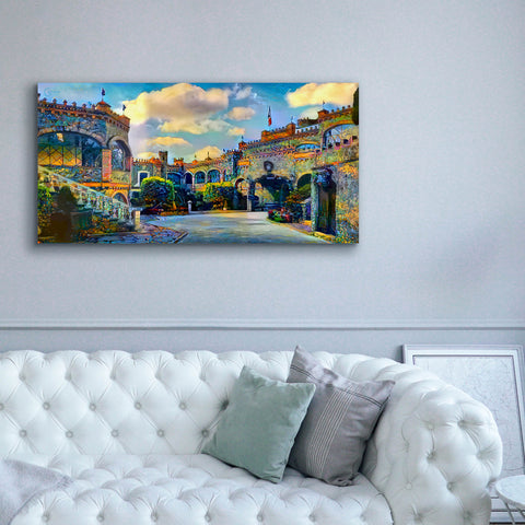Image of 'Guanajuato Mexico Castillo de Santa Cecilia interior' by Pedro Gavidia, Canvas Wall Art,60 x 30