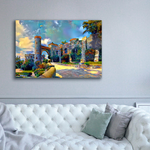 Image of 'Guanajuato Mexico Castillo de Santa Cecilia entrance' by Pedro Gavidia, Canvas Wall Art,60 x 40