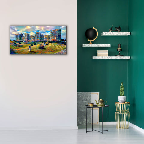 Image of 'Berkshire England Windsor Castle' by Pedro Gavidia, Canvas Wall Art,40 x 20