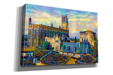 Image of 'Albi France Cathedral Basilica of Saint Cecilia' by Pedro Gavidia, Canvas Wall Art