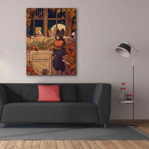 Image of 'Soup Cat' by Avery Multer, Canvas Wall Art,40 x 54