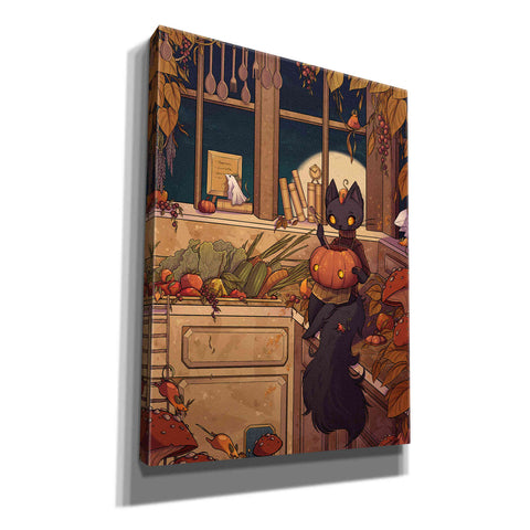 Image of 'Soup Cat' by Avery Multer, Canvas Wall Art