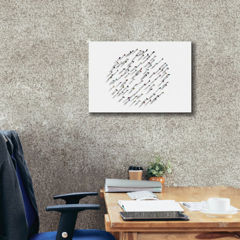 Image of 'Walking In Circles' by Epic Portfolio, Canvas Wall Art,26 x 18