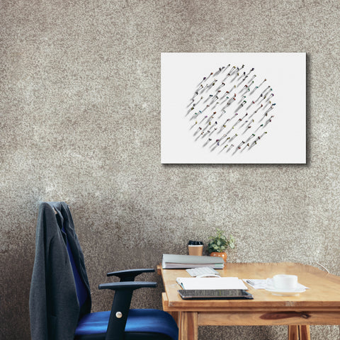 Image of 'Walking In Circles' by Epic Portfolio, Canvas Wall Art,34 x 26
