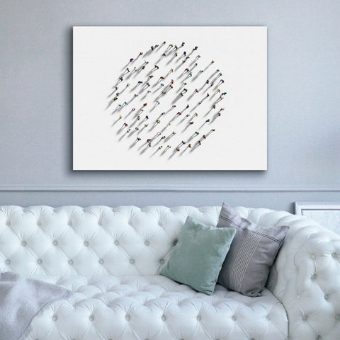 Image of 'Walking In Circles' by Epic Portfolio, Canvas Wall Art,54 x 40