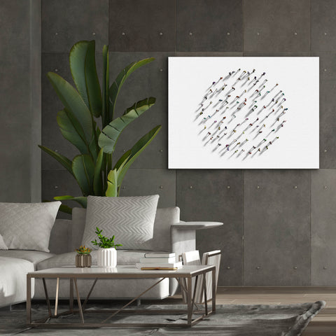 Image of 'Walking In Circles' by Epic Portfolio, Canvas Wall Art,54 x 40