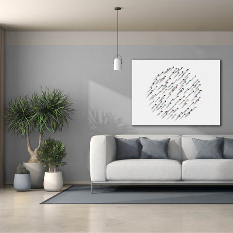 Image of 'Walking In Circles' by Epic Portfolio, Canvas Wall Art,54 x 40