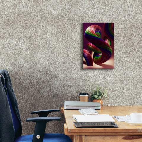 Image of 'Twisty Candyland' by Epic Portfolio, Canvas Wall Art,12 x 18