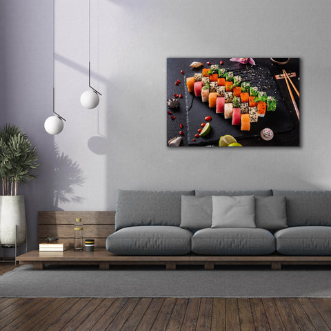 Image of 'Sushi Board' by Epic Portfolio, Canvas Wall Art,60 x 40