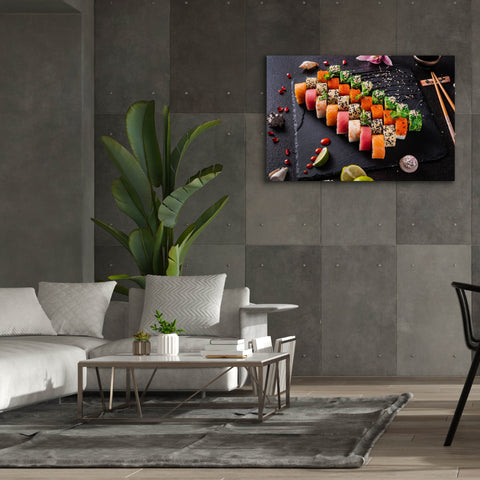 Image of 'Sushi Board' by Epic Portfolio, Canvas Wall Art,60 x 40