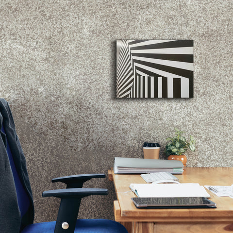 Image of 'Runover Zebra' by Epic Portfolio, Canvas Wall Art,16 x 12