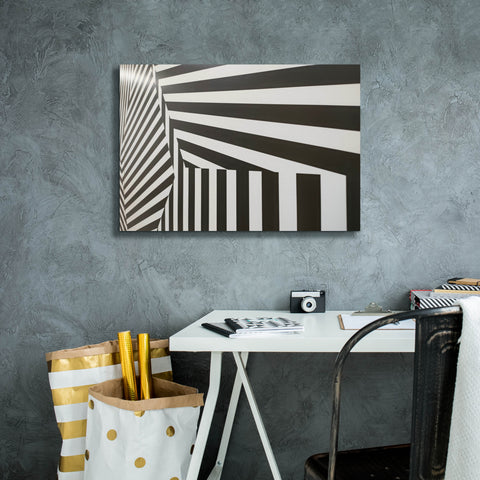 Image of 'Runover Zebra' by Epic Portfolio, Canvas Wall Art,26 x 18