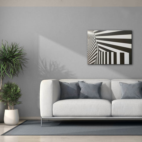 Image of 'Runover Zebra' by Epic Portfolio, Canvas Wall Art,34 x 26