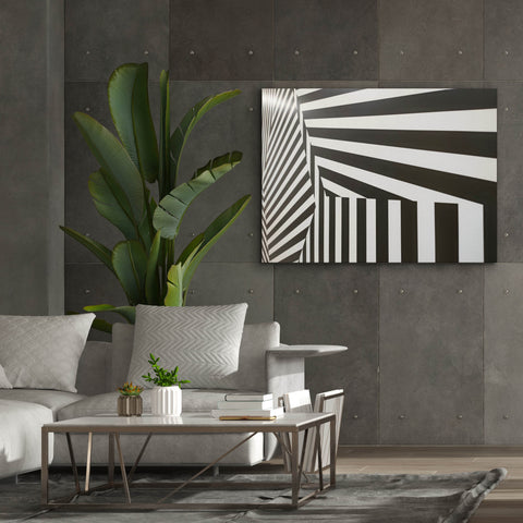 Image of 'Runover Zebra' by Epic Portfolio, Canvas Wall Art,54 x 40