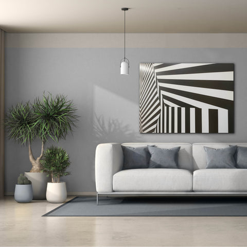 Image of 'Runover Zebra' by Epic Portfolio, Canvas Wall Art,54 x 40