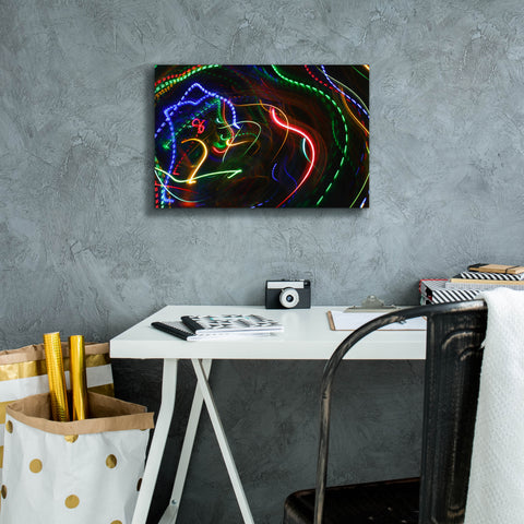 Image of 'Raving In Ibiza' by Epic Portfolio, Canvas Wall Art,18 x 12