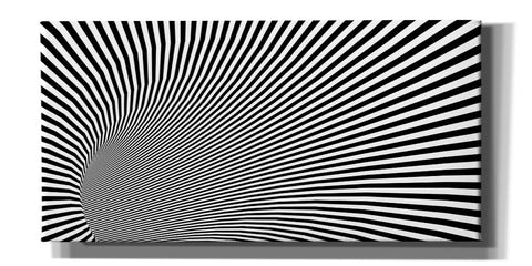 Image of 'Psychedelic Twisted Circle' by Epic Portfolio, Canvas Wall Art