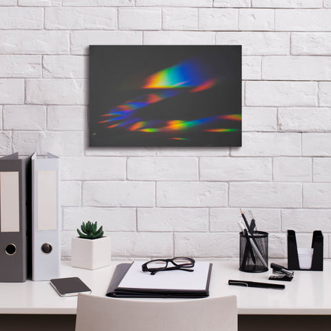 Image of 'Prism Rainbow 1' by Epic Portfolio, Canvas Wall Art,18 x 12