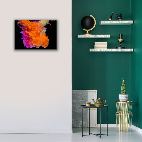 Image of 'Orange Burst' by Epic Portfolio, Canvas Wall Art,26 x 18