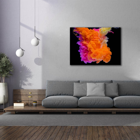 Image of 'Orange Burst' by Epic Portfolio, Canvas Wall Art,54 x 40