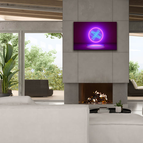 Image of 'Neon Reactor' by Epic Portfolio, Canvas Wall Art,40 x 26