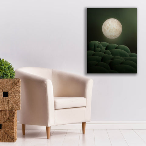 Image of 'Moon Mountain' by Epic Portfolio, Canvas Wall Art,26 x 34
