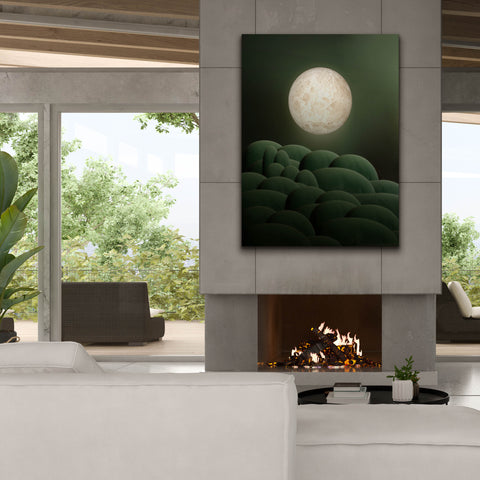 Image of 'Moon Mountain' by Epic Portfolio, Canvas Wall Art,40 x 54