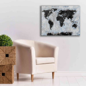 'Old World Map 2' by Britt Hallowell, Canvas Wall Art,34 x 26