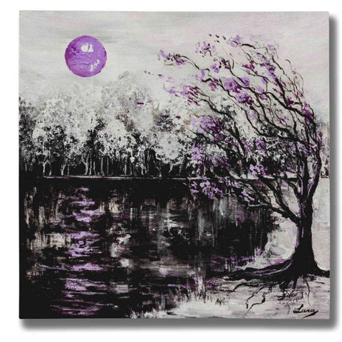 Image of "Flute Melody" Giclee Canvas Wall Art