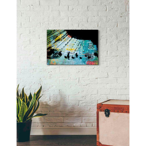 Image of 'MERRY GO ROUND' by DB Waterman, Giclee Canvas Wall Art