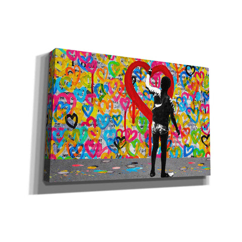 Image of 'PUT MY HEART INTO IT' by DB Waterman, Giclee Canvas Wall Art