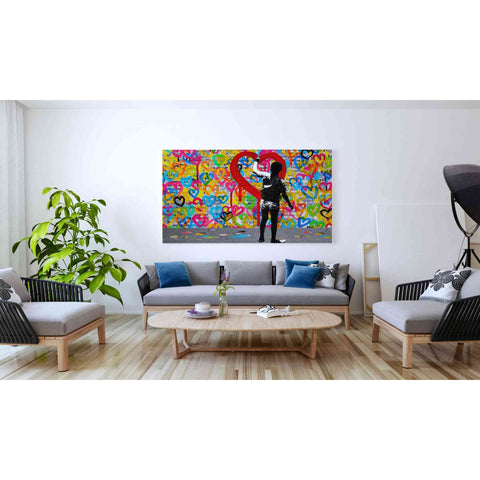 Image of 'PUT MY HEART INTO IT' by DB Waterman, Giclee Canvas Wall Art