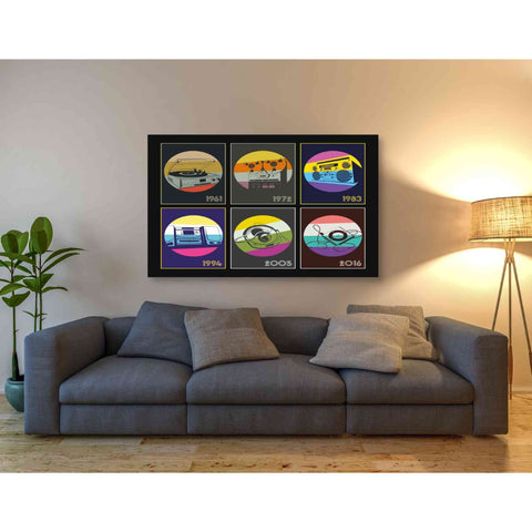 Image of 'My Jam' Canvas Wall Art,54 x 40