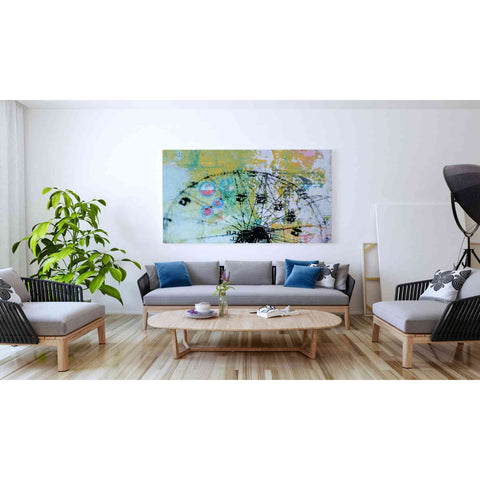 Image of 'WONDER WHEEL' by DB Waterman, Giclee Canvas Wall Art