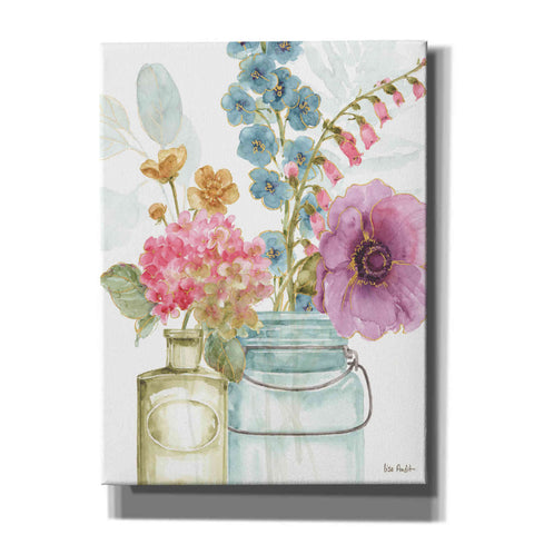 Image of 'Rainbow Seeds Flowers VIII' by Lisa Audit, Canvas Wall Art