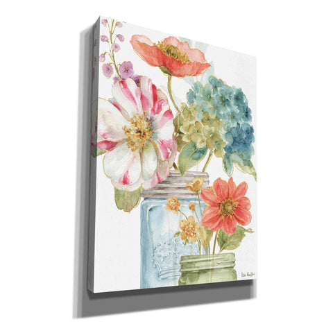 Image of 'Rainbow Seeds Flowers IX' by Lisa Audit, Canvas Wall Art