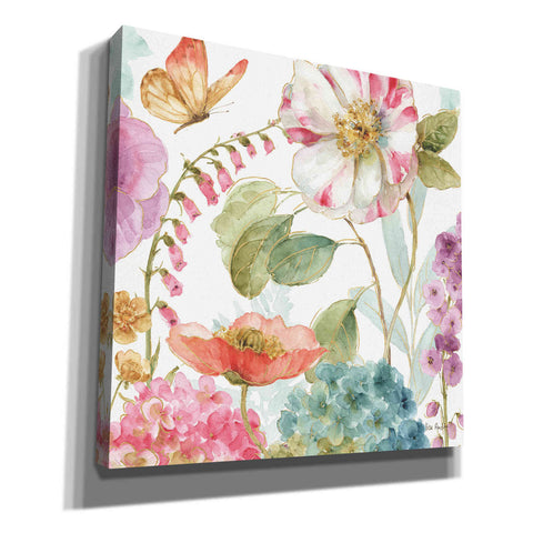 Image of 'Rainbow Seeds Flowers II' by Lisa Audit, Canvas Wall Art