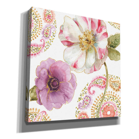 Image of 'Rainbow Seeds Paisley I' by Lisa Audit, Canvas Wall Art