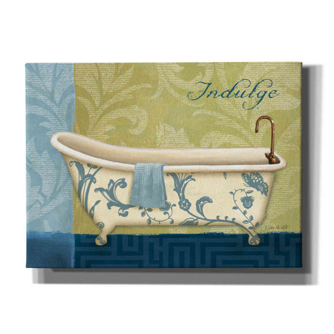 Image of 'Blue Botanical Bath I' by Lisa Audit, Canvas Wall Art