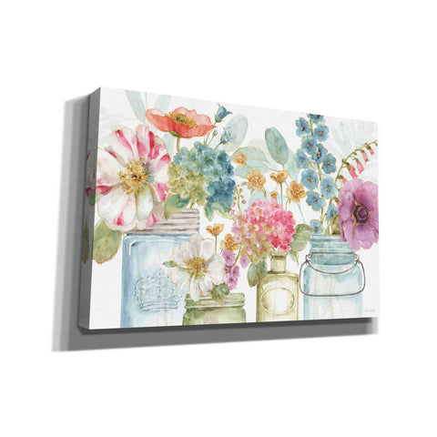 Image of 'Rainbow Seeds Flowers X' by Lisa Audit, Canvas Wall Art