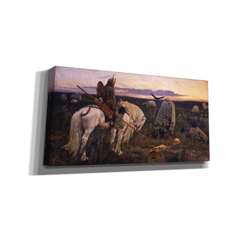 Image of 'The Knight At The Crossroads' by Viktor Vasnetsov, Canvas Wall Art,Size 2 Landscape