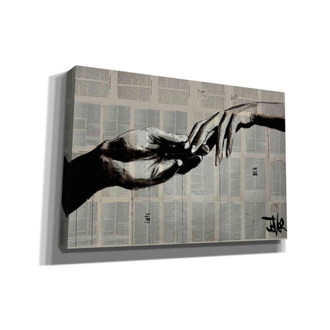 Image of 'Adam Eve' by Loui Jover, Canvas Wall Art
