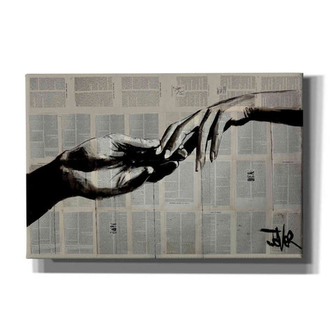 Image of 'Adam Eve' by Loui Jover, Canvas Wall Art