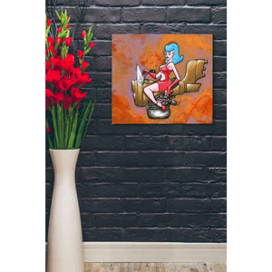 'Rocket Queen Paint' Craig Snodgrass, Canvas Wall Art,24 x 20