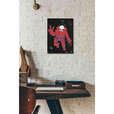 Image of 'Astro Skull' Craig Snodgrass, Canvas Wall Art,12 x 16