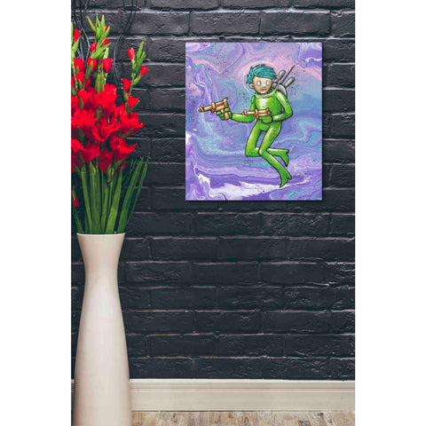Image of 'Space Girl 2' Craig Snodgrass, Canvas Wall Art,20 x 24