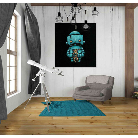 Image of 'We Bot Painting 17' Craig Snodgrass, Canvas Wall Art,26 x 30