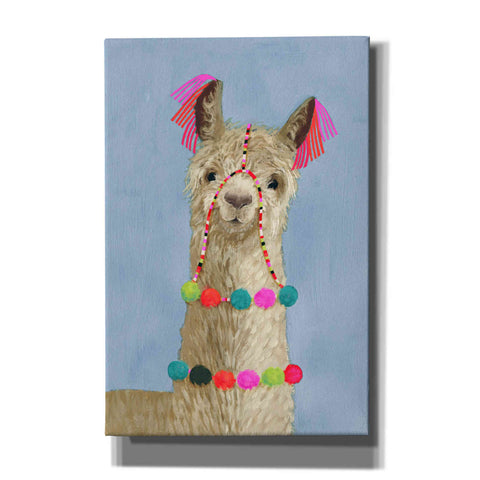 Image of 'Adorned Llama III' by Victoria Borges, Canvas Wall Art