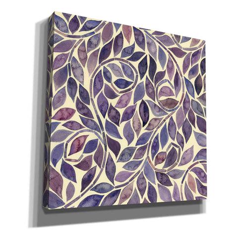 Image of 'Amethyst Swirls IV' by Grace Popp, Canvas Wall Glass